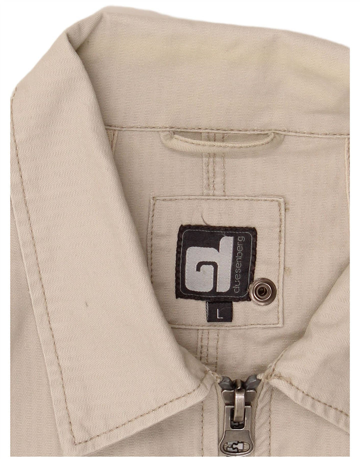 Giacca utilitaria vintage da uomo UK 40 grande beige