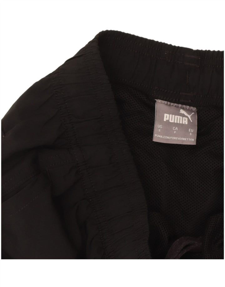 PUMA Mens Graphic Sport Shorts Small  Black