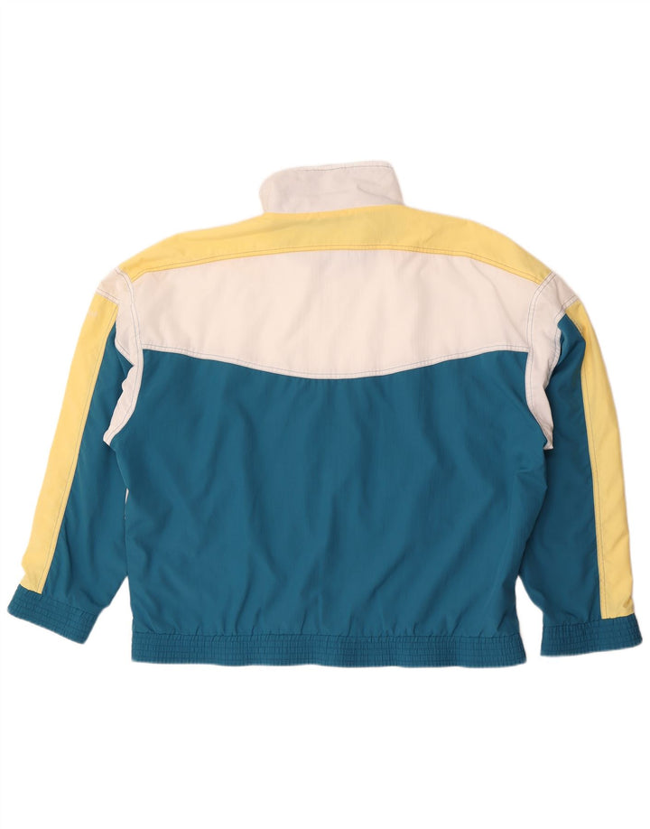 Giacca da ginnastica grafica da uomo Triumph UK 42 Large Blue Colourblock