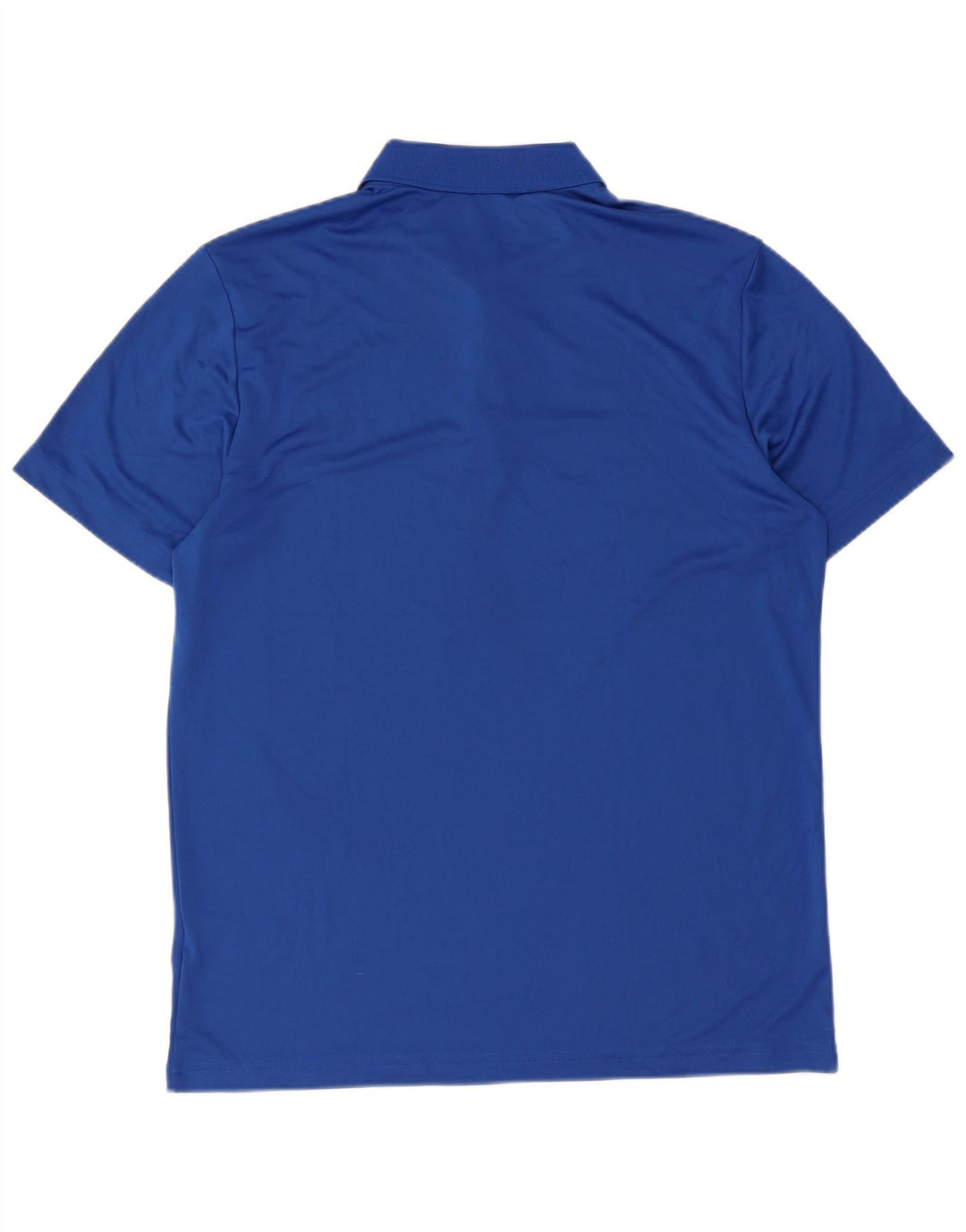Polo Adidas da uomo in poliestere blu medio