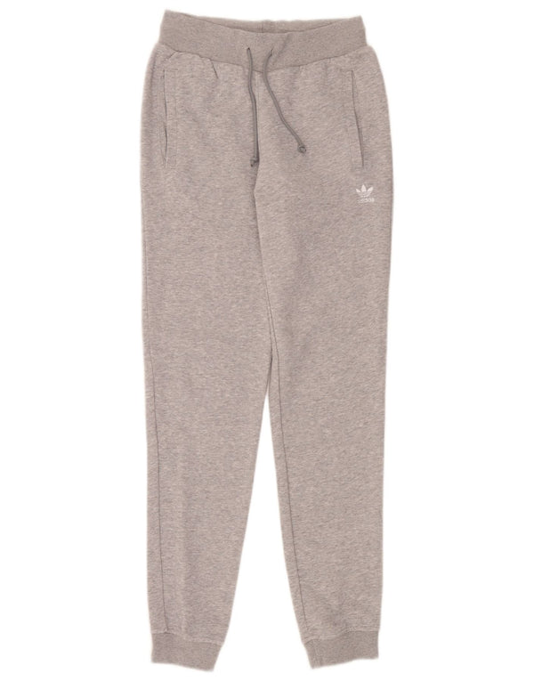Pantaloni della tuta da donna Nike Joggers UK 4 XS Grigio Cotone