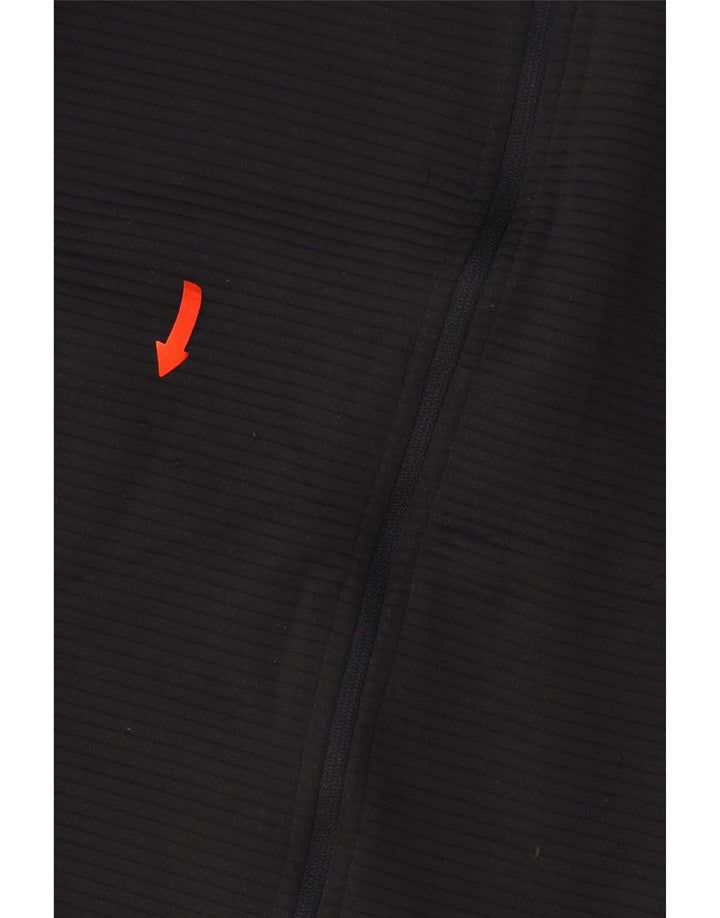 ADIDAS Womens Golf Tracksuit Top Jacket UK 12 Medium Black Polyester Vintage Adidas and Second-Hand Adidas from Messina Hembry 