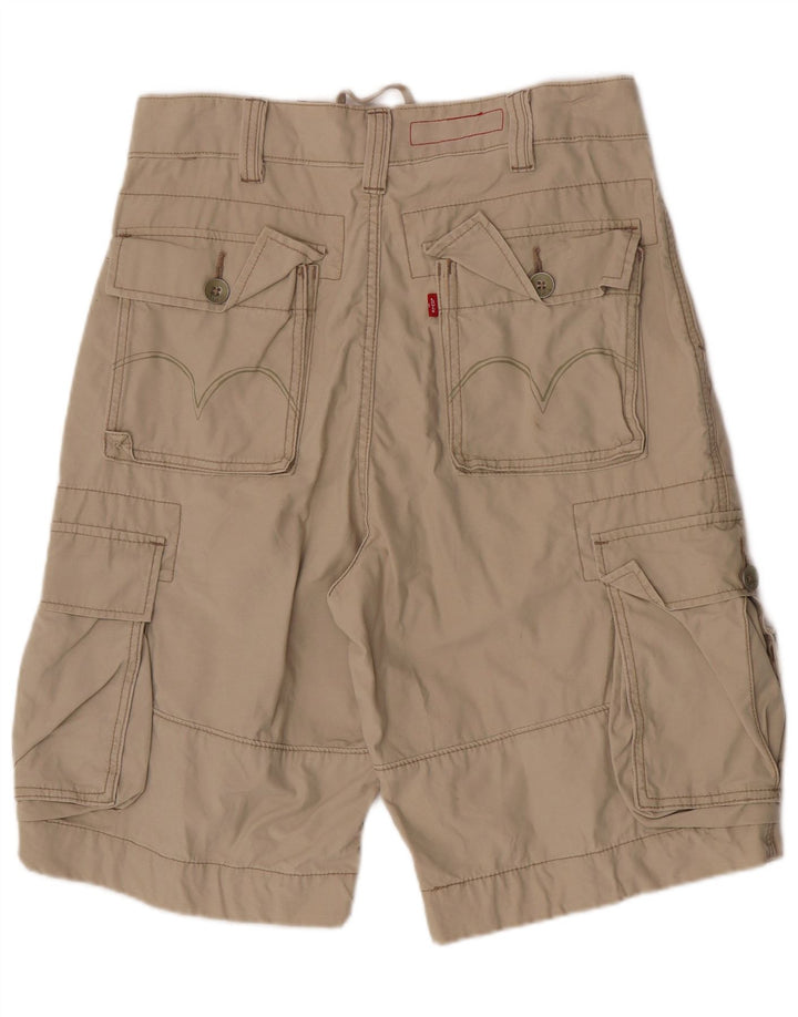 Pantaloncini cargo da uomo Levi's medi W32 in cotone kaki