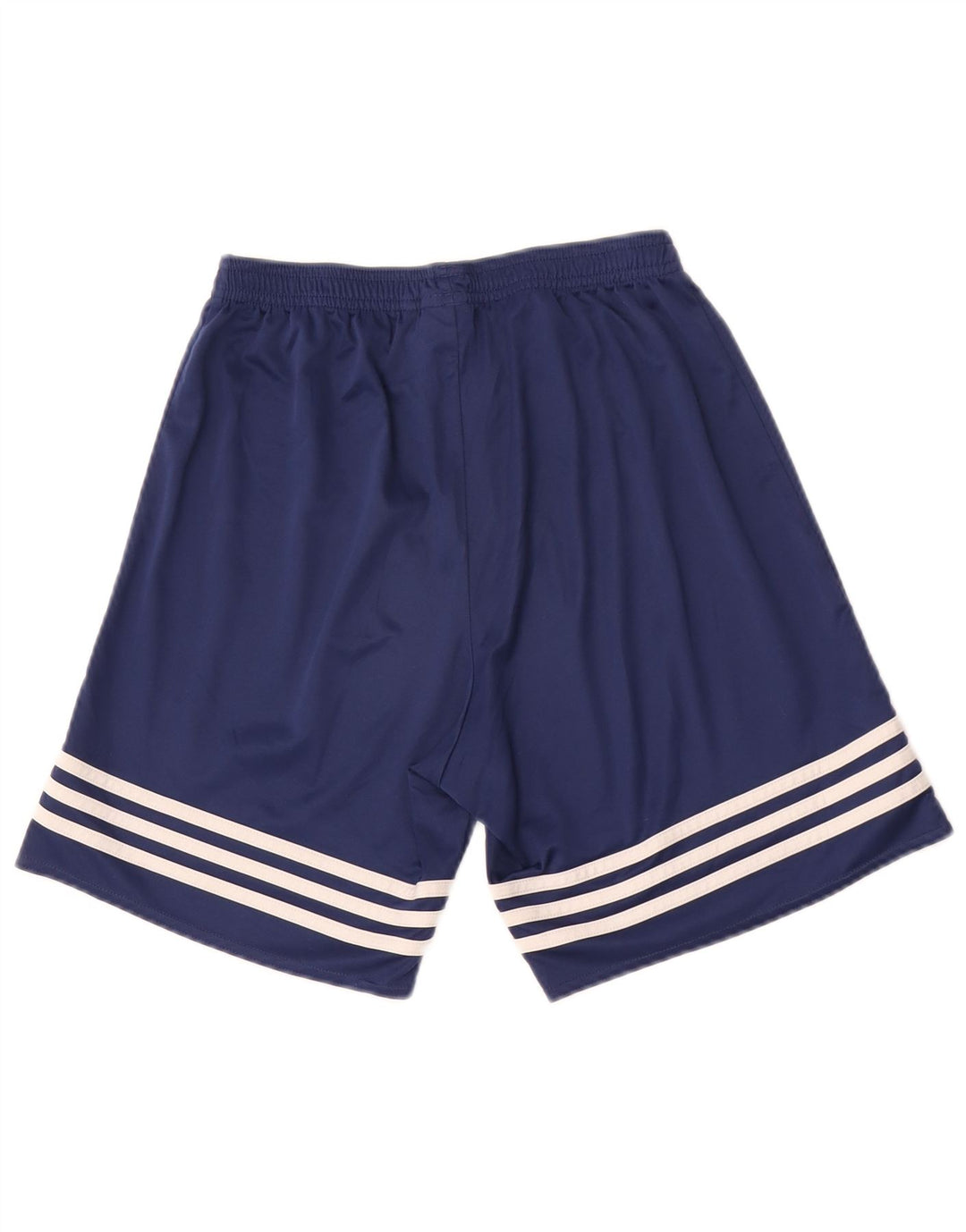 Pantaloncini sportivi da uomo Adidas piccoli in poliestere blu navy