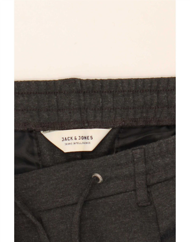 Pantaloni corti da uomo Jack & Jones W31 L24 poliestere grigio