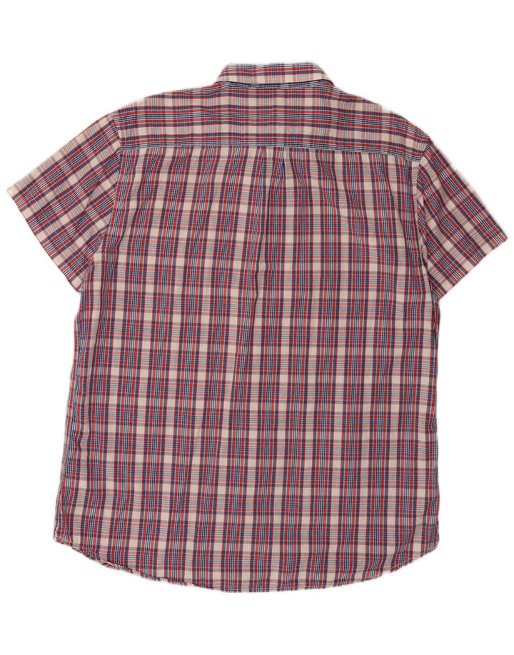 Camicia a maniche corte vestibilità regolare da uomo WRANGLER 2XL a quadri multicolore