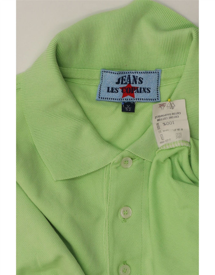 Polo Uomo Les Copains IT 52 Large Verde Cotone