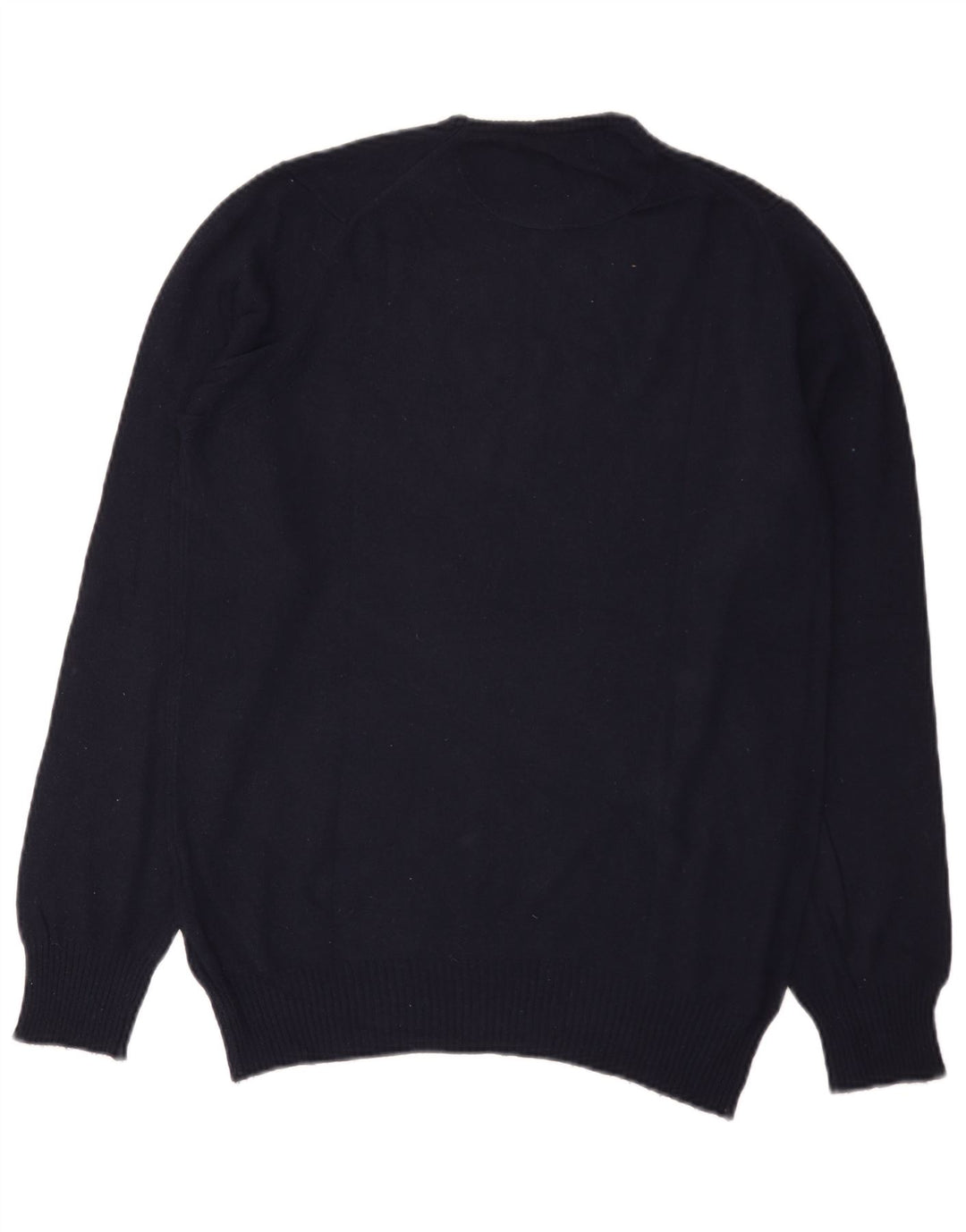 Maglione maglione girocollo da uomo Zara grande blu navy