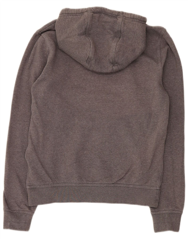 Felpa con cappuccio da uomo Nike Small in cotone grigio