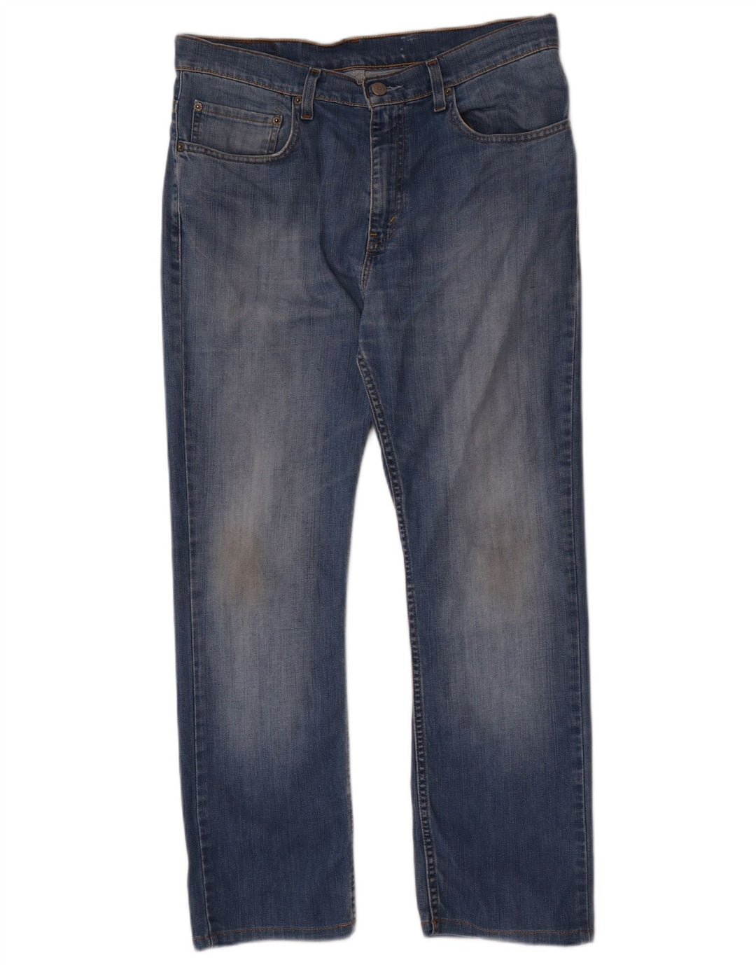 Jeans dritti da uomo Levi's W34 L28 cotone blu