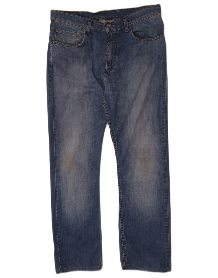 Jeans dritti da uomo Levi's W34 L28 cotone blu