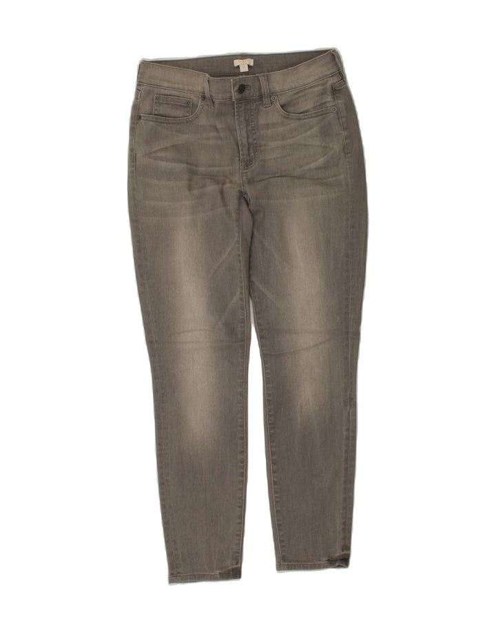 J. CREW Womens Skinny Jeans W27 L27 Grey Cotton Vintage J. Crew and Second-Hand J. Crew from Messina Hembry 