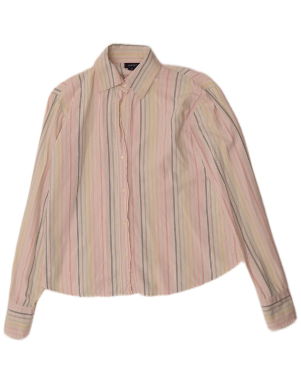 Camicia oversize da donna Gant UK 10 Piccolo cotone gessato multicolore