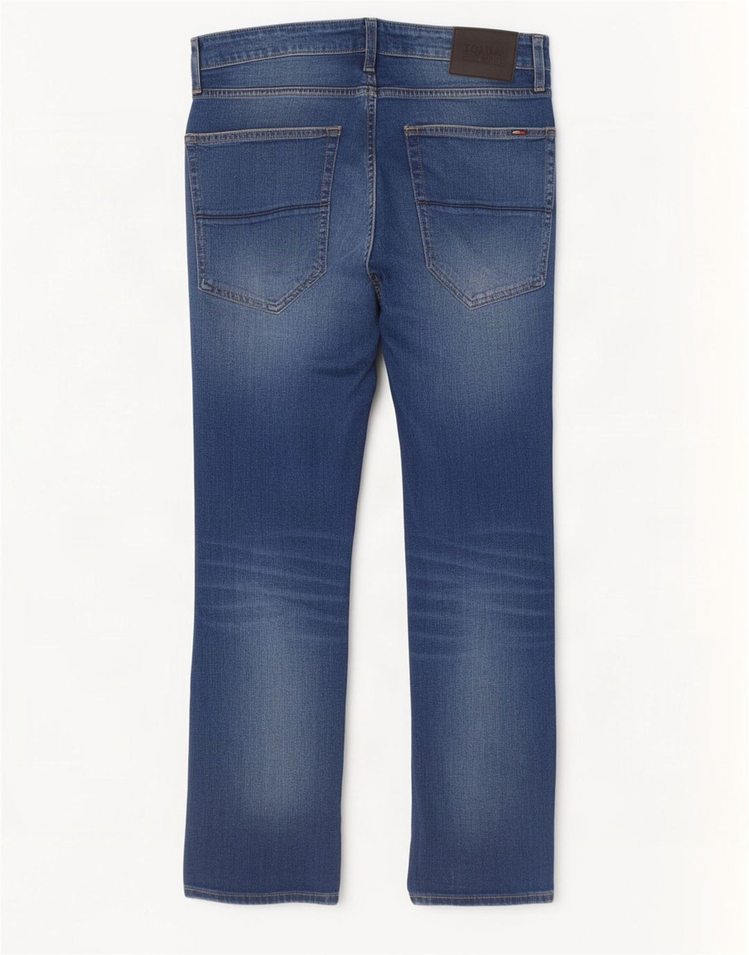 Jeans slim da uomo Tommy Hilfiger W32 L32 cotone blu
