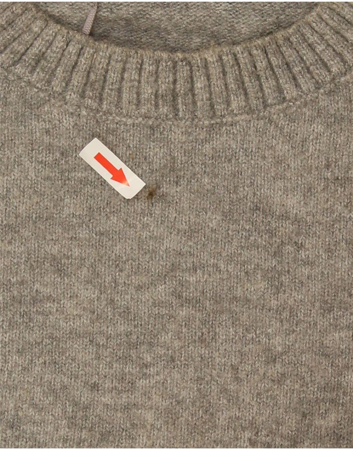 Canotta corta da donna Zara UK 18 XL Poliestere chiazzato grigio