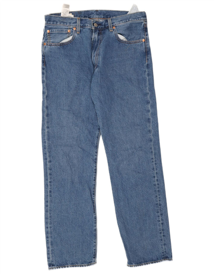 Levi's Uomo 551 Jeans dritti W33 L32 Cotone Blu