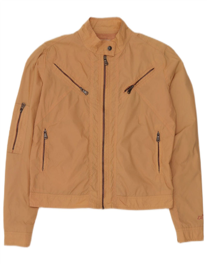 Giubbotto bomber corto da donna Zu Elements UK 10 Small Beige Poliammide
