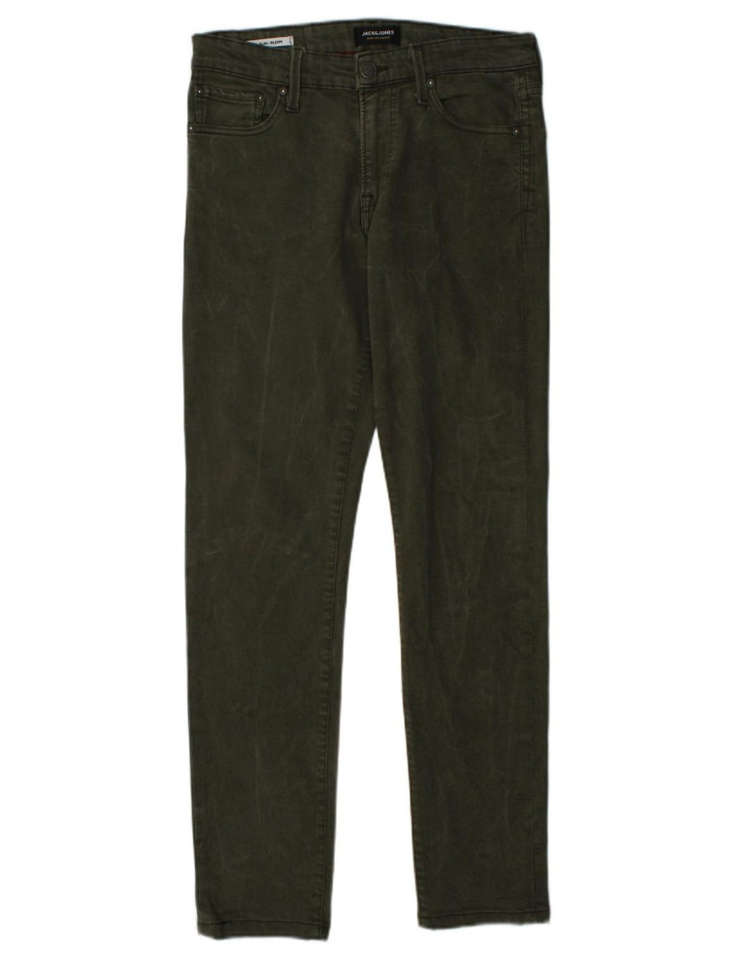 JACK & JONES Mens Slim Jeans W30 L31 Green