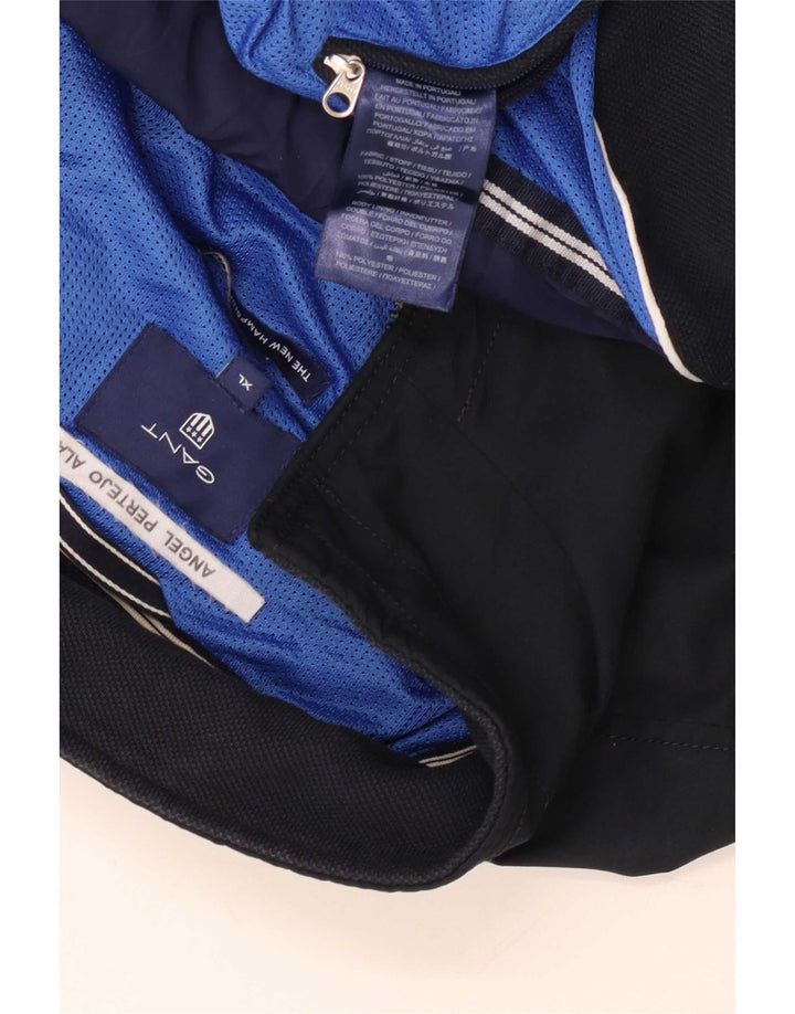 Giubbotto bomber da uomo Gant UK 42 XL poliestere blu navy