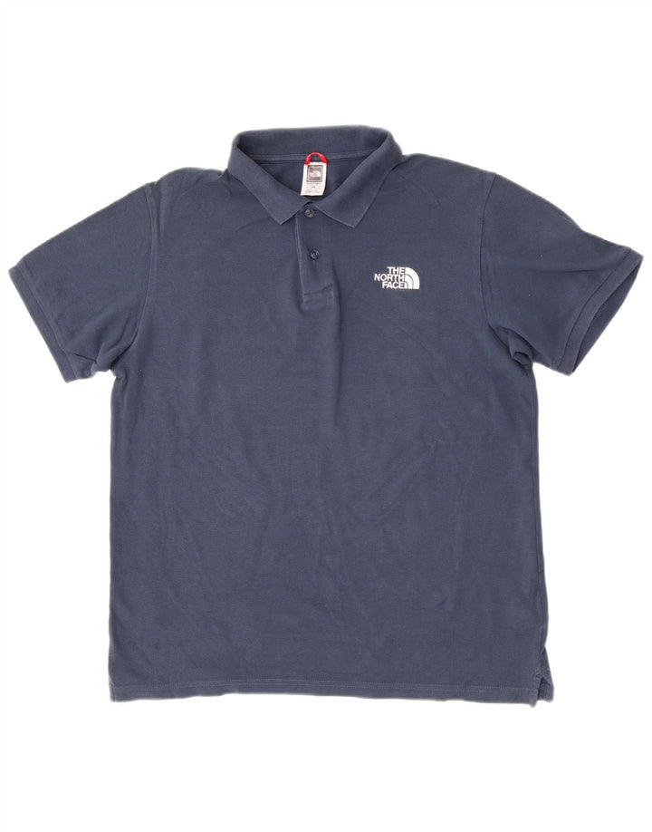 Polo da uomo The North Face medio blu navy