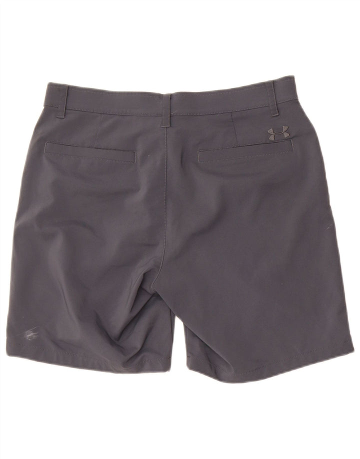 Pantaloncini casual da uomo Under Armour Heat Gear W32 poliestere grigio medio
