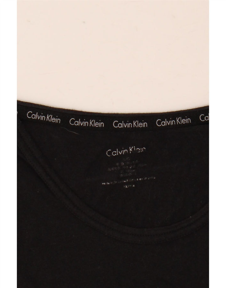 T-shirt grafica da uomo Calvin Klein grande nera