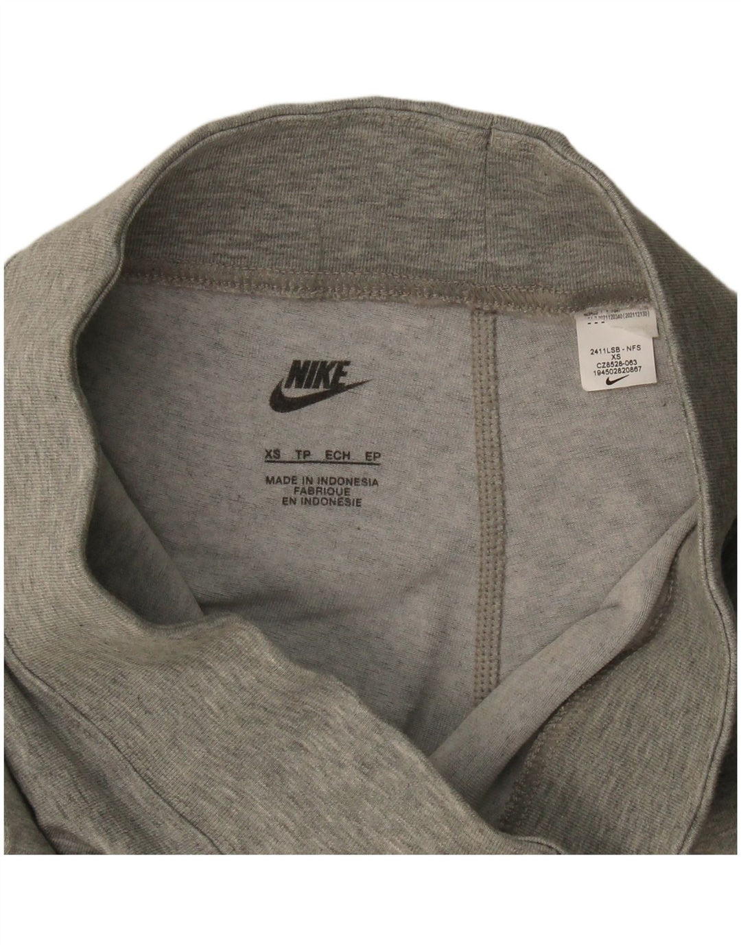 Leggings grafici Nike da donna UK 6 XS grigi