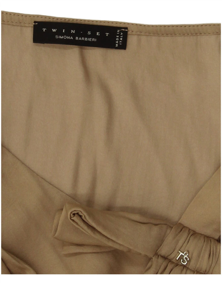 Simona Barbieri Tuta senza maniche Twinset da donna UK 18 XL Cachi