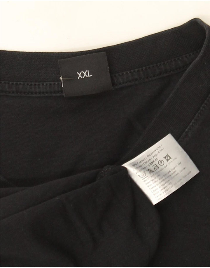 T-shirt da uomo Hugo Boss Top 2XL cotone nero