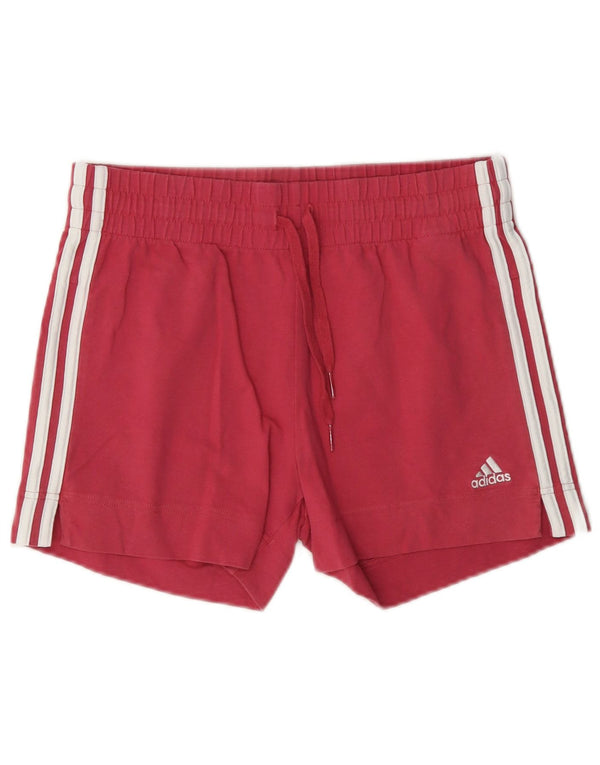 Pantaloncini sportivi Adidas da donna UK 8/10 piccoli cotone rosso