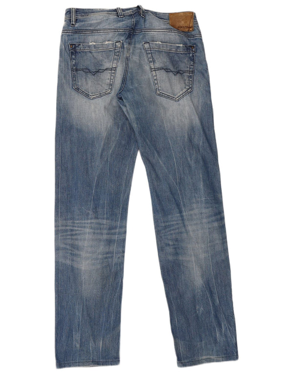 Jeans dritti da uomo Diesel Koolter W33 L34 cotone blu