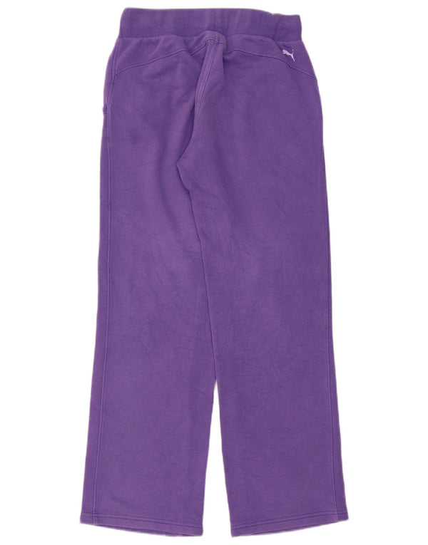 Pantaloni della tuta da donna Puma UK 12 cotone viola medio