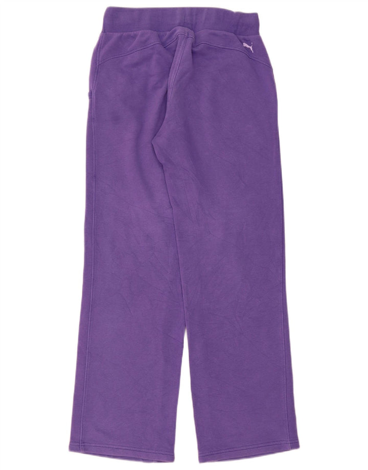Pantaloni della tuta da donna Puma UK 12 cotone viola medio