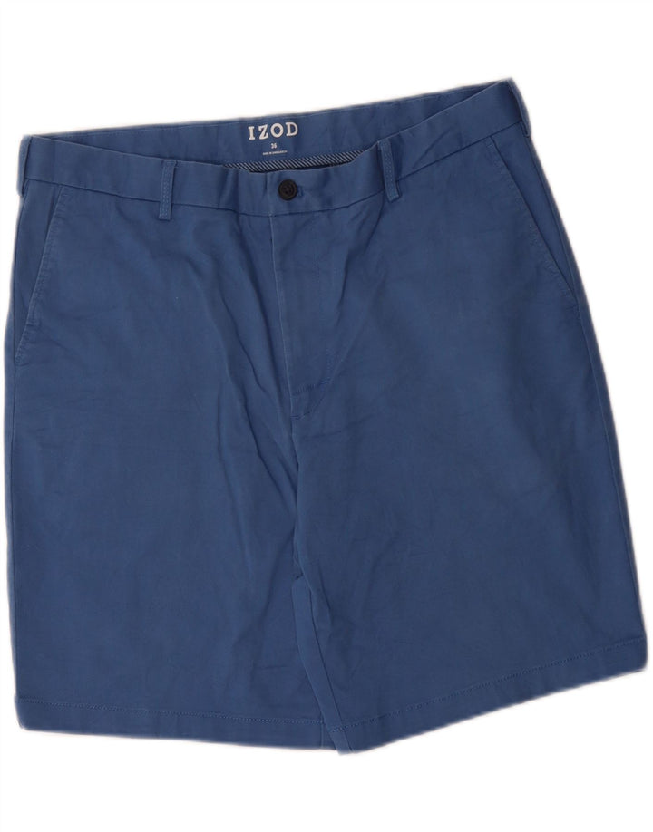 IZOD Mens Chino Shorts W36 Large  Blue Cotton Vintage Izod and Second-Hand Izod from Messina Hembry 