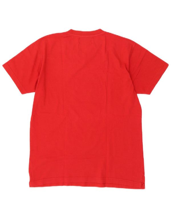 MARLBORO CLASSICS T-shirt da uomo Top rosso medio in cotone