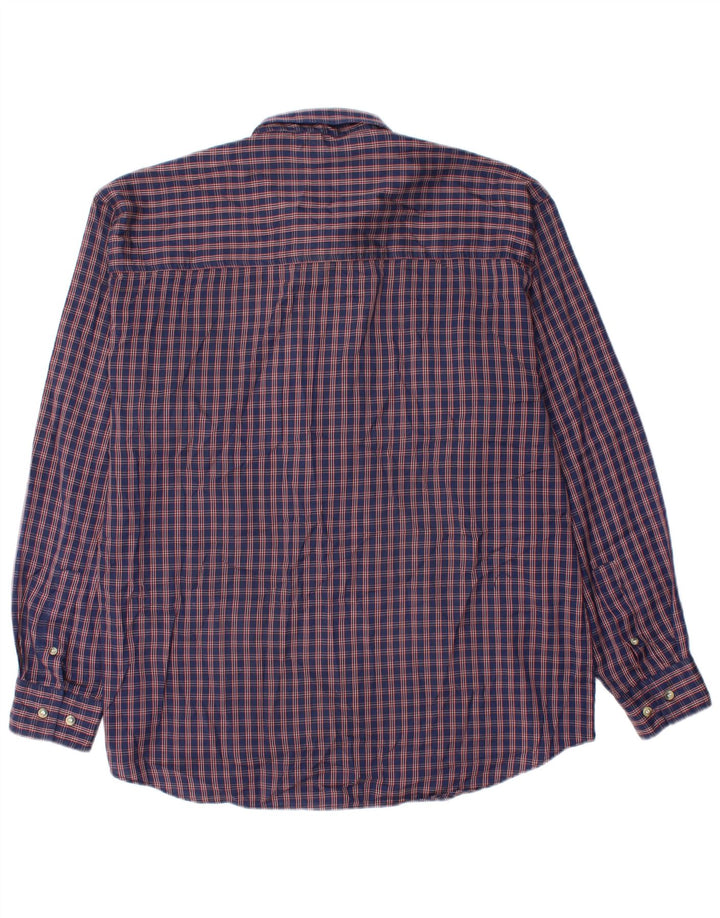 Camicia da uomo in flanella WRANGLER XL blu navy a quadri