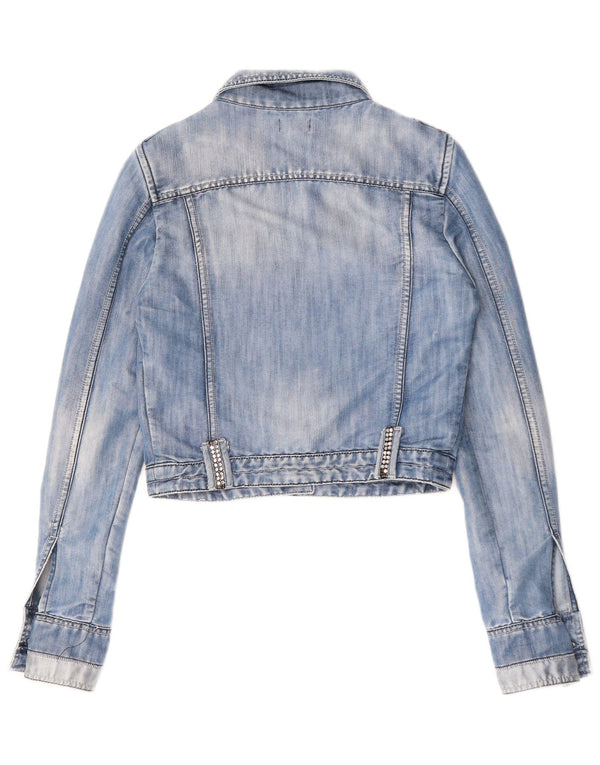 Giacca di jeans corta da donna TOY G UK 12 Blu medio