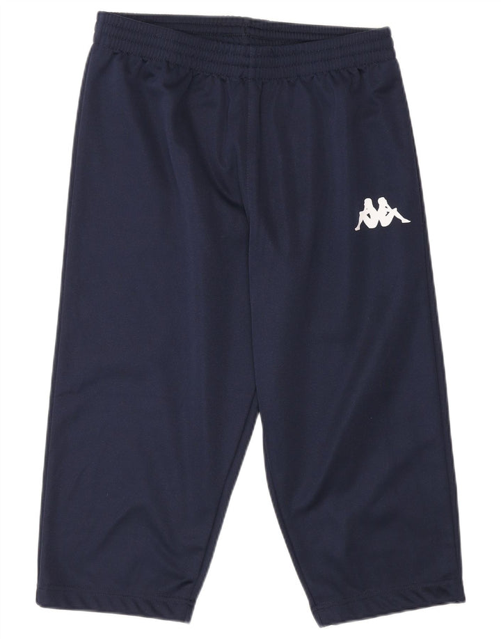 Pantaloni da tuta Kappa Capri da uomo, colore blu navy medio, in poliestere