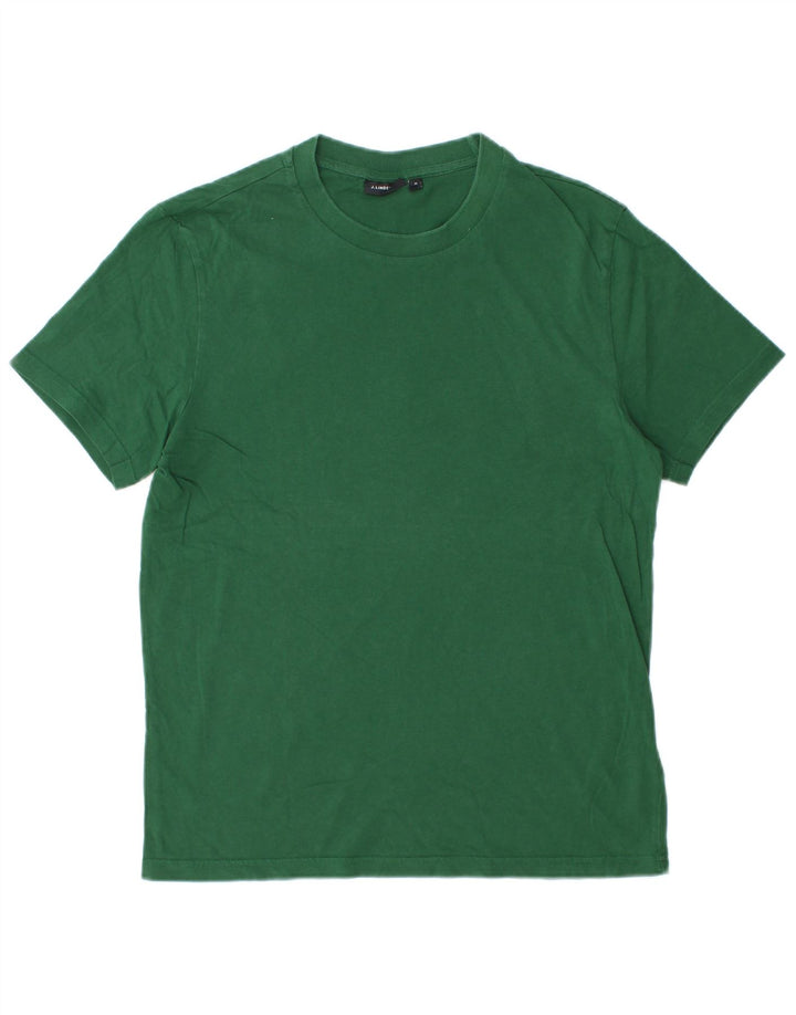 T-shirt da uomo J.Lindeberg Top in cotone verde medio