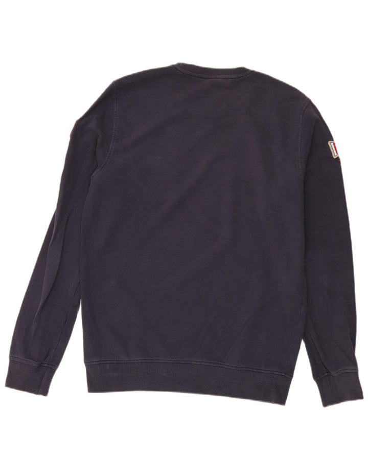 Timberland Felpa grafica da uomo Maglione medio cotone blu navy