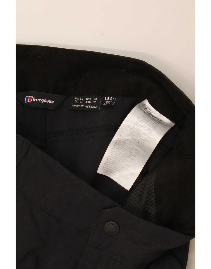 Pantaloni cargo da trekking da uomo Berghaus Small W30 L32 neri in poliammide