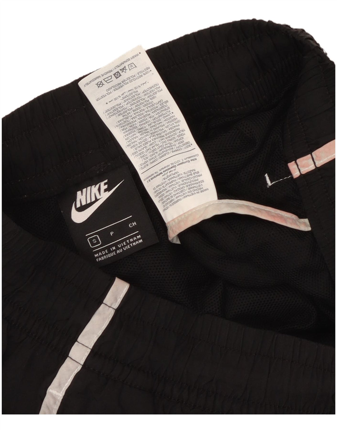 Pantaloncini sportivi Nike da donna UK 10 piccoli poliestere nero