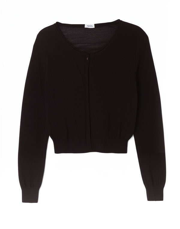 Top cardigan corto da donna Max & Co. UK 12 medio nero