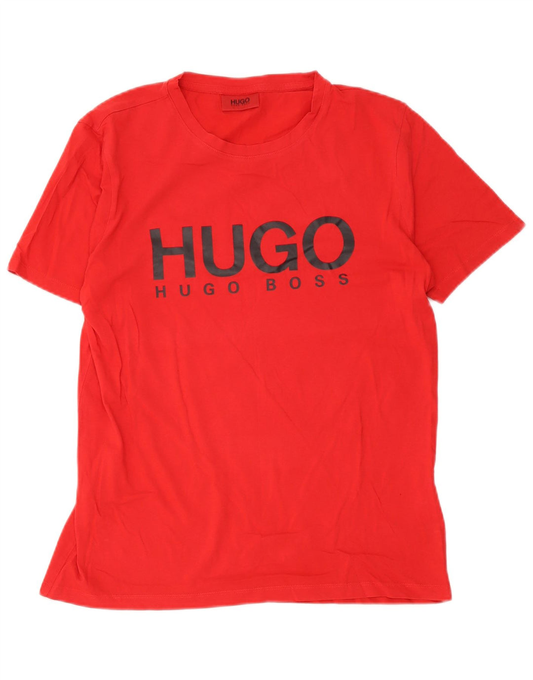 T-shirt grafica da uomo Hugo Boss Top piccola in cotone rosso