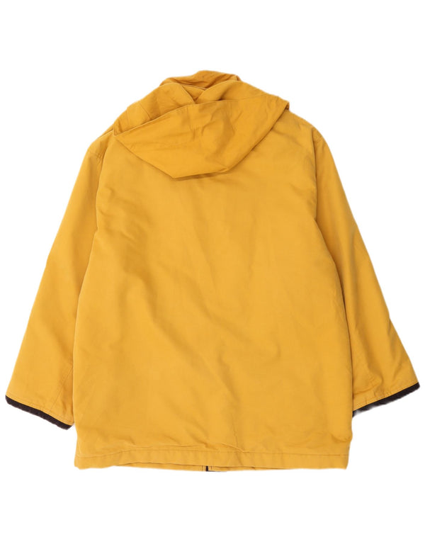 Paul & Shark Mens Yachting Hooded Windbreaker Coat UK 40 Large Yellow
