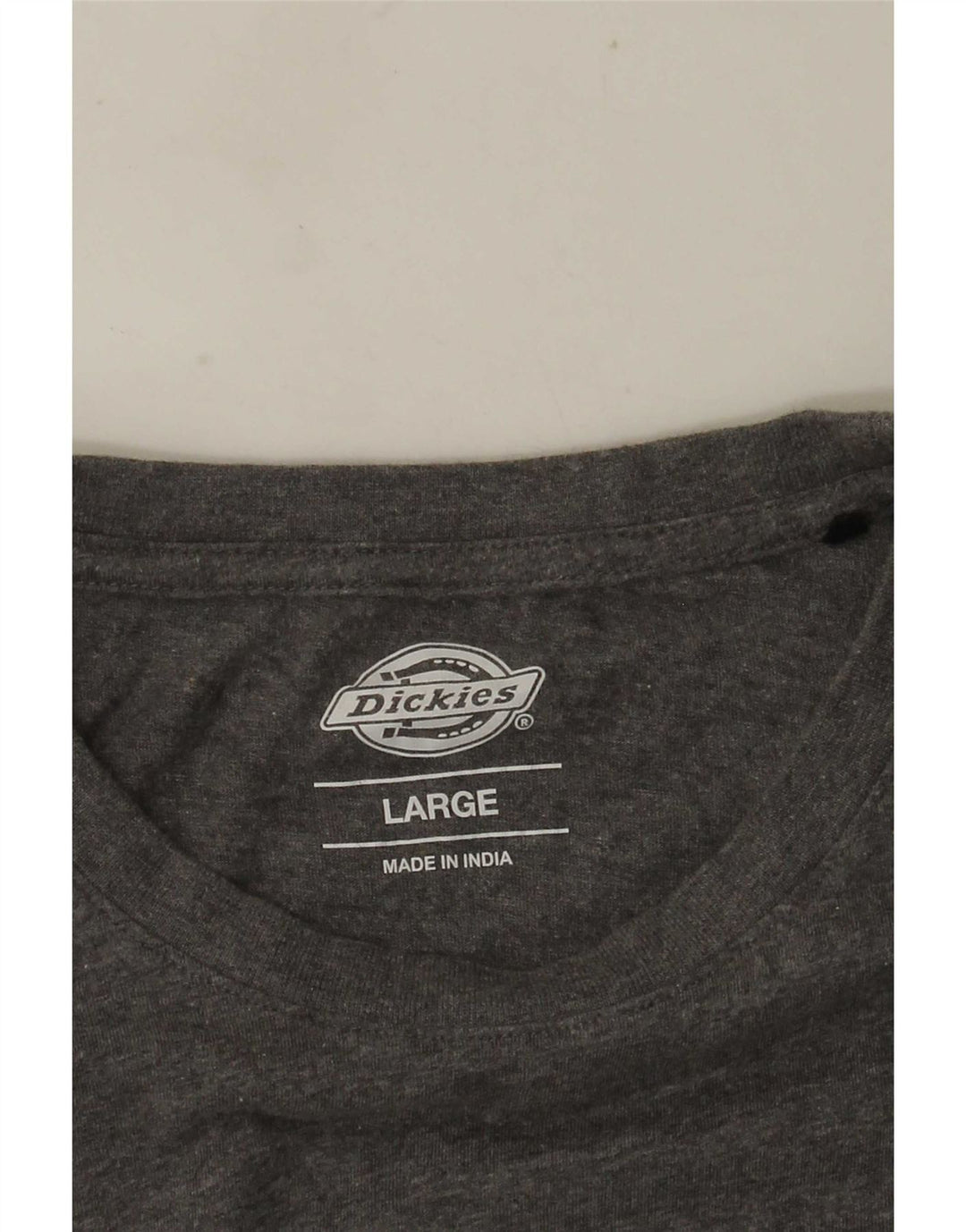 DICKIES Maglietta da Uomo Taglia Large Grigia
