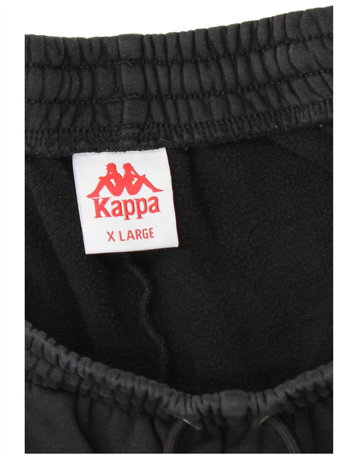Pantaloni da tuta da uomo KAPPA Joggers XL Nero Cotone