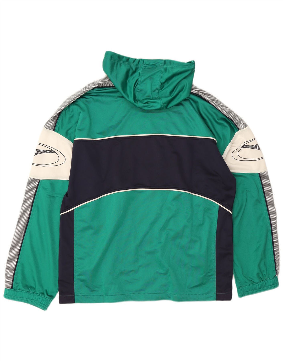 Tuta intera Puma da uomo con grafica grafica XL verde poliestere color block