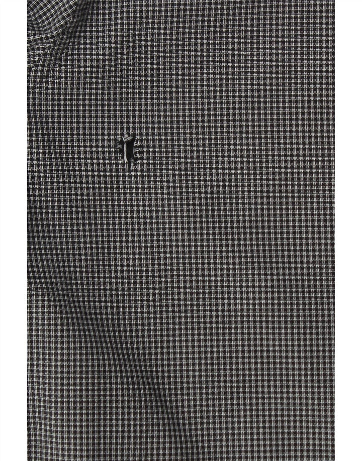 Camicia da uomo Superdry in cotone a quadretti blu navy medio