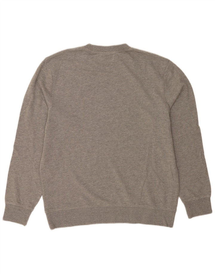Felpa da uomo Jack & Jones Jumper XL in cotone grigio